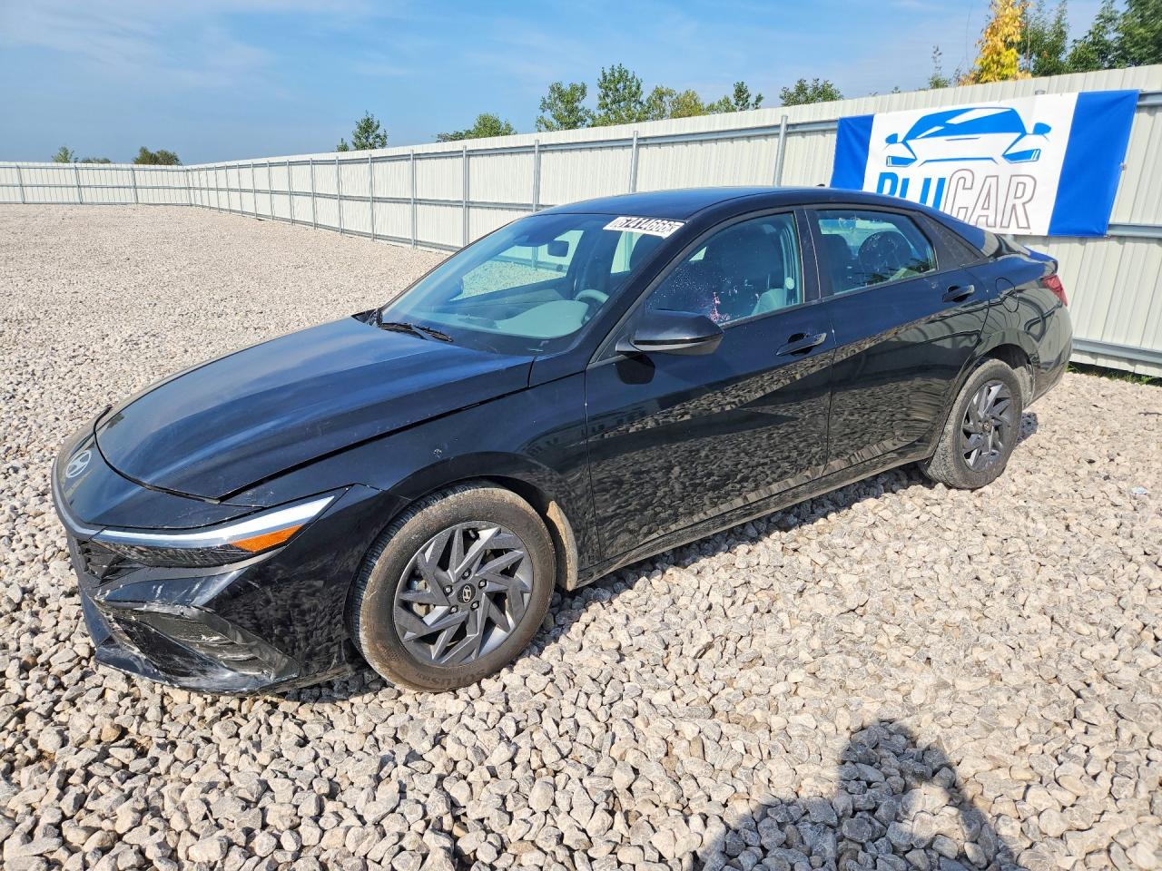 Photo of the 2026 HYUNDAI ELANTRA HYBRID BLUE
