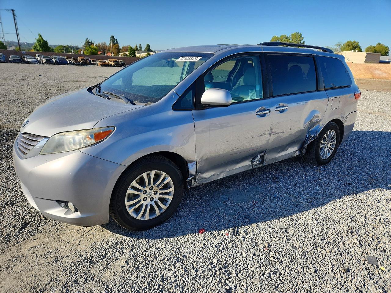 Photo of the 2017 TOYOTA SIENNA XLE 8-PASSENGER