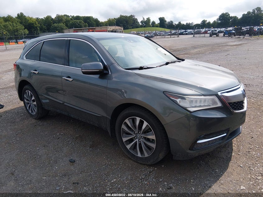 Photo of the 2016 ACURA MDX TECHNOLOGY ACURAWATCH PLUS PACKAGES/TECHNOLOGY PACKAGE