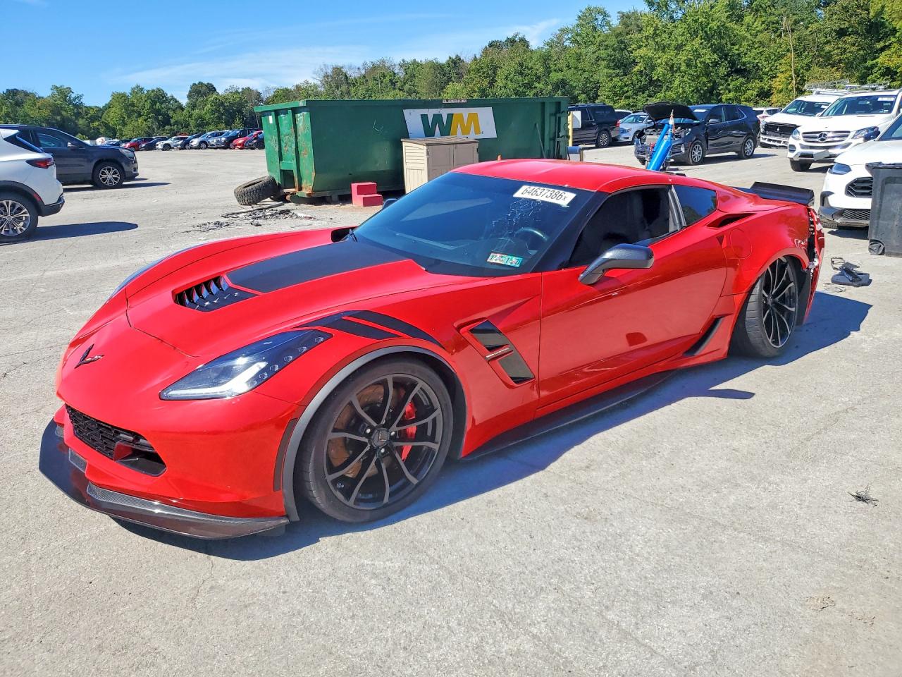 Photo of the 2017 CHEVROLET CORVETTE GRAND SPORT 1LT