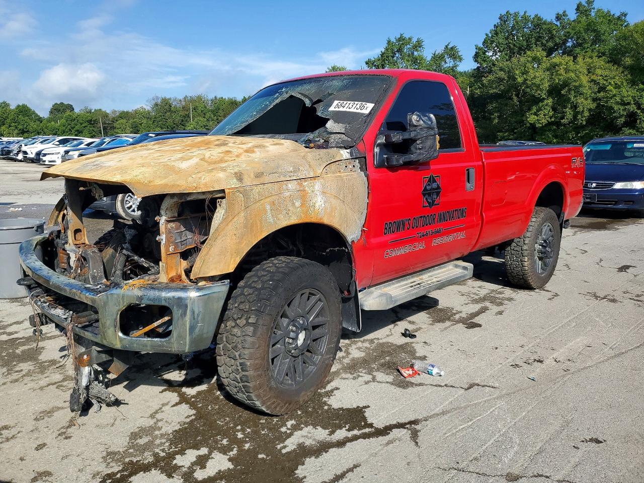 Photo of the 2014 FORD F250 SUPER DUTY