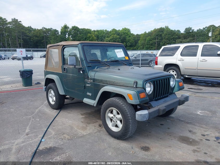 Photo of the 1999 JEEP WRANGLER SPORT